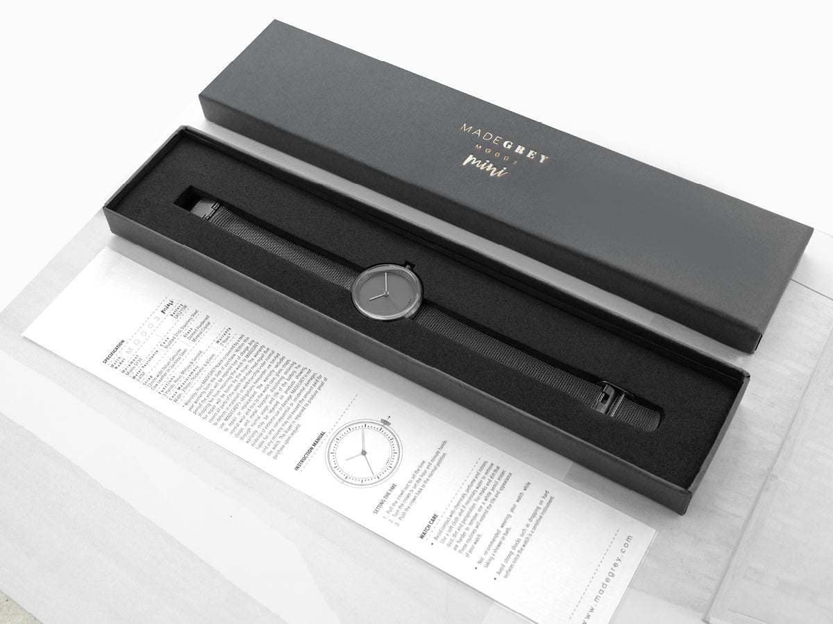 灰色MG003 MINI | 鋼帶