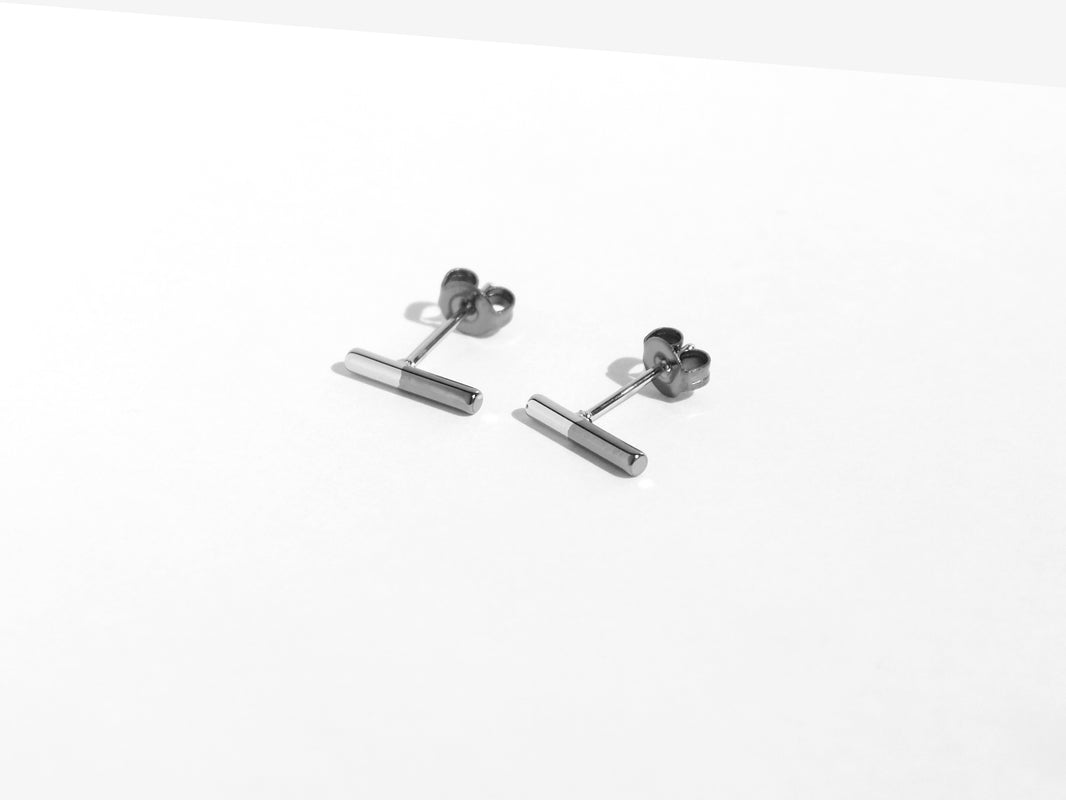 Two Toned Bar Studs