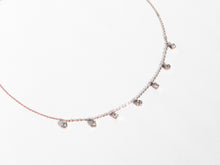 Load image into Gallery viewer, 7-Stone Necklace | Rose gold
