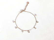 Load image into Gallery viewer, 7-Stone Bracelet | Rose Gold
