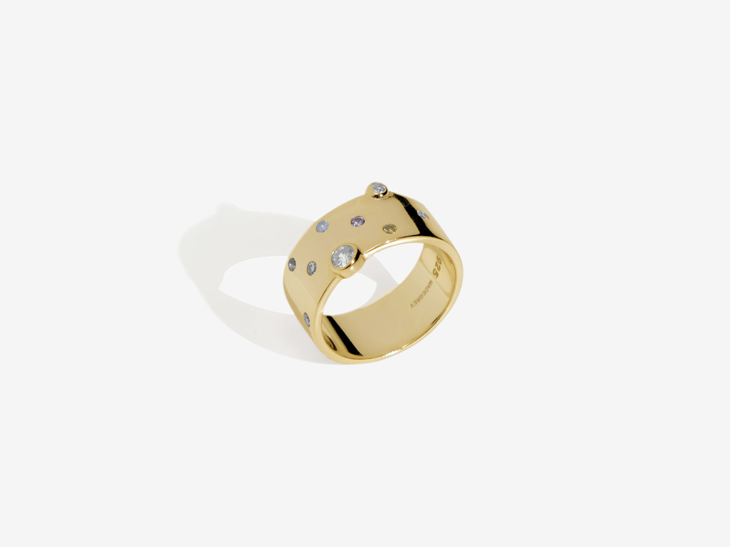 Stone Band 戒指 | 金