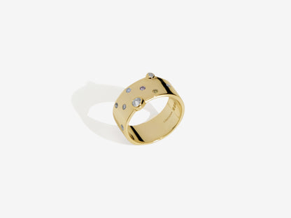 Stone Band 戒指 | 金