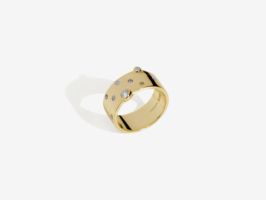 Stone Band 戒指 | 金