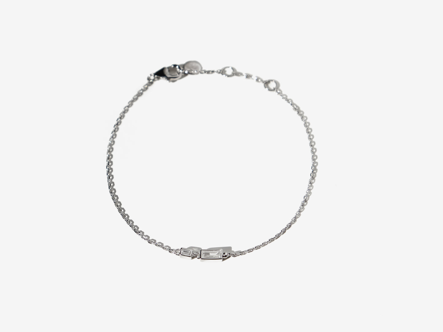 Baguette Stone 手鍊 ｜銀