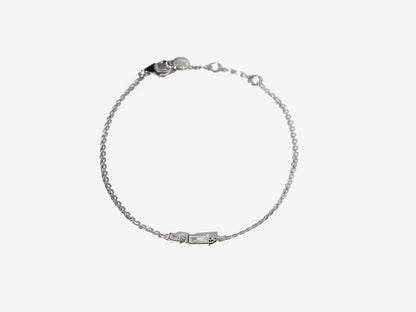 Baguette Stone 手鍊 ｜銀