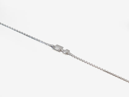 Baguette Stone 手鍊 ｜銀