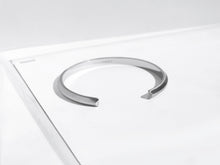 Load image into Gallery viewer, Bevel Cuff Bracelet | Silver
