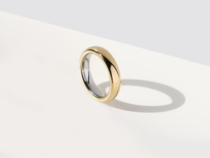 Bold Band 戒指 | 金