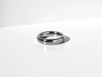 Bold Band 戒指 | 灰