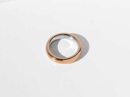 Bold Band 戒指 | 玫瑰金