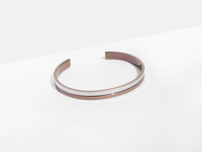 OUTLET | Linear Cuff Bracelet | Bronze