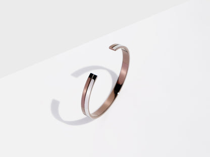 OUTLET | Linear Cuff Bracelet | Bronze