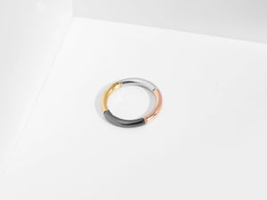 OUTLET | Iconic 4-Tone Ring | Rose Gold