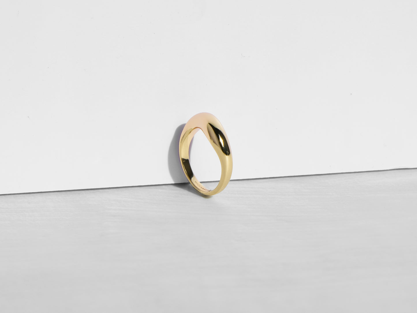 925 Silver Flow Ring | Gold