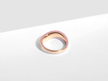 Load image into Gallery viewer, 925 Silver Flow Ring | Rose Gold
