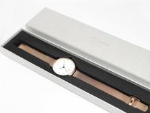 Load image into Gallery viewer, ROSE GOLD x GREY MG001 WATCH
