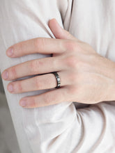 Load image into Gallery viewer, The Minimalist Baguette Ring | Grey
