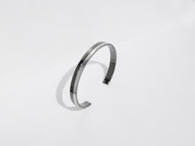 Load image into Gallery viewer, Linear Cuff Bracelet | Grey
