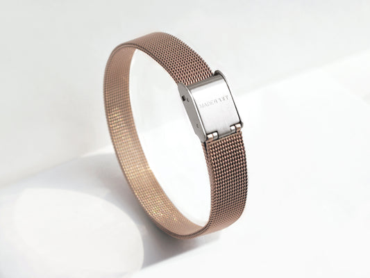 Mesh Bracelet | Rose Gold