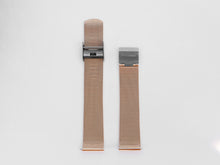 Load image into Gallery viewer, MG002 Mesh Watch Strap | Rose Gold x Grey
