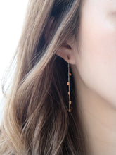 Load image into Gallery viewer, Mini Rectangle Earrings | Rose Gold
