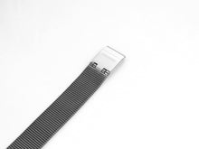 Load image into Gallery viewer, MG003 Mini Steel Mesh Watch Strap | Grey x Silver
