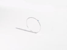 Load image into Gallery viewer, Mini Stone Ring | Aquamarine Blue
