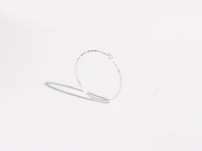 Mini Stone Ring | Crystal White