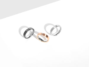 The Minimalist Baguette Ring | Rose Gold