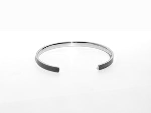 The Minimalist Cuff Bracelet | Grey