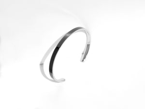 The Minimalist Cuff Bracelet | Grey