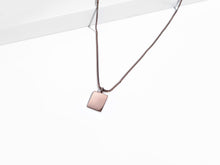 Load image into Gallery viewer, Rectangle Necklace | Bronze
