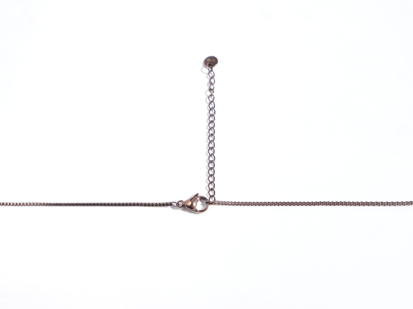 Rectangle Necklace | Bronze