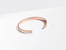 Load image into Gallery viewer, Linear Cuff Bracelet | Rose Gold
