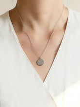 Load image into Gallery viewer, Disc Necklace |  Silver
