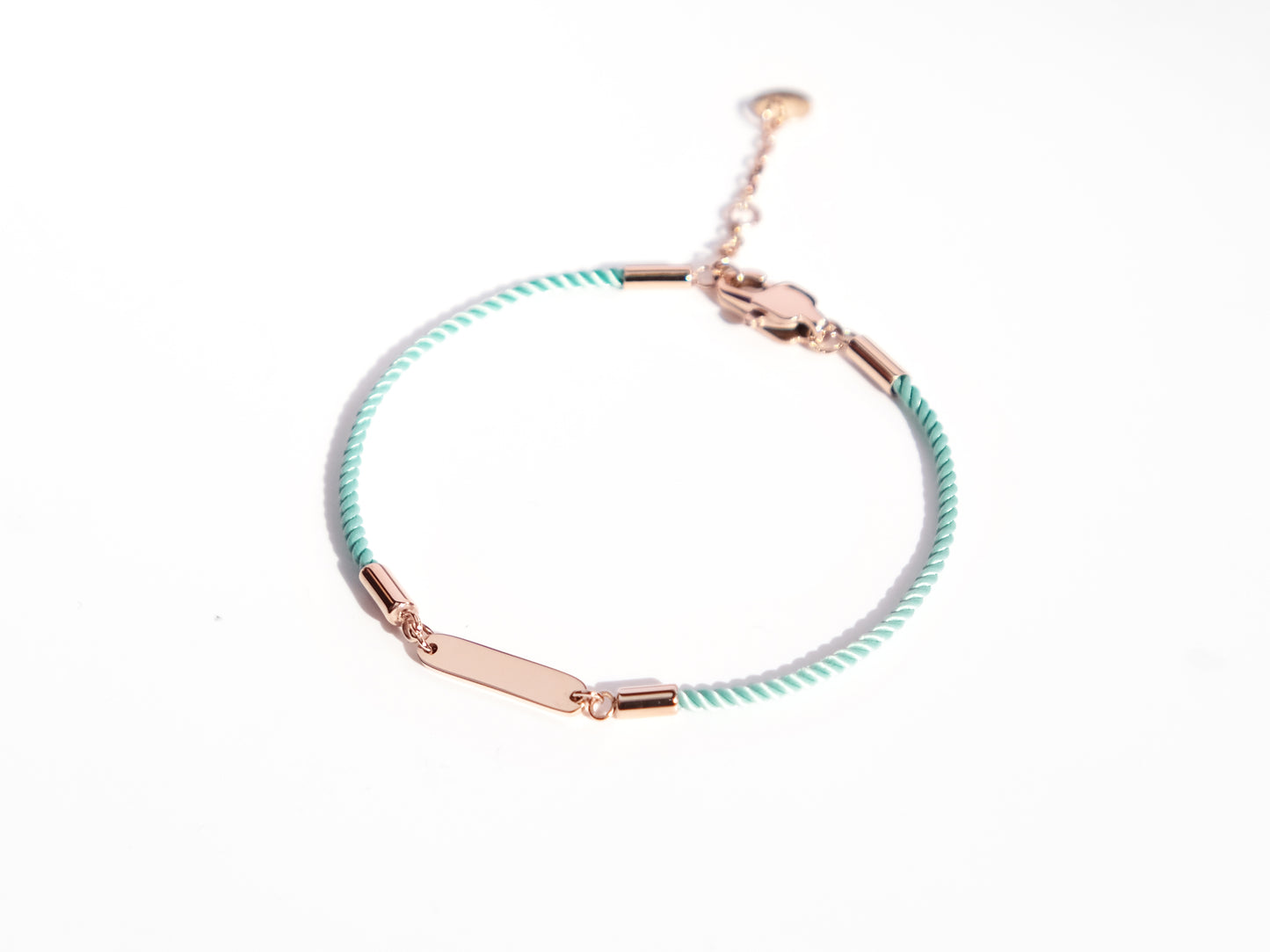 Bar String Bracelet | Turquoise
