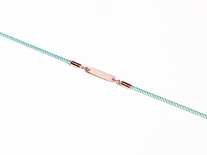 Bar String Bracelet | Turquoise